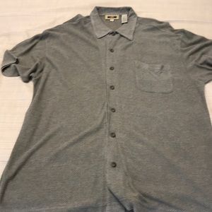 Joseph Abboud green short sleeve men’s shirt